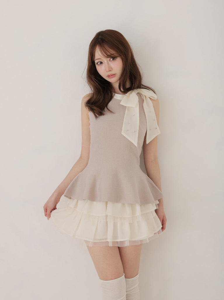 model：160cm　(size：F　color：Pink)