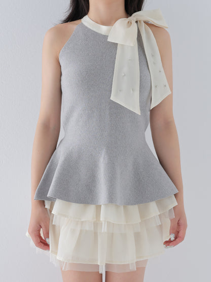 model：150cm　(size：F　color：Gray)