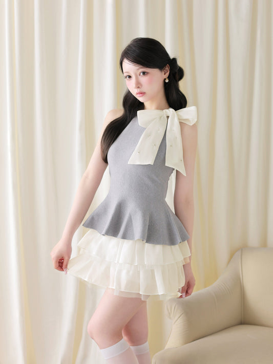 model：160cm　(size：F　color：Gray)