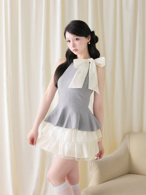 model：160cm　(size：F　color：Gray)