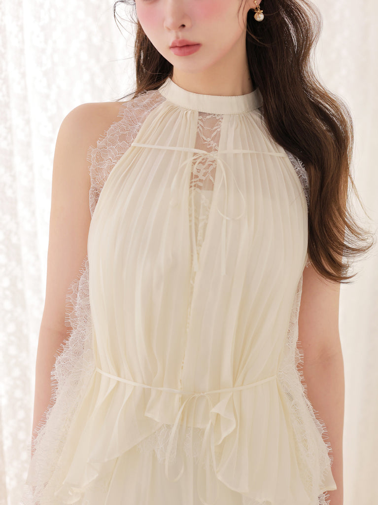 model：160cm　(size：F　color：Ivory)