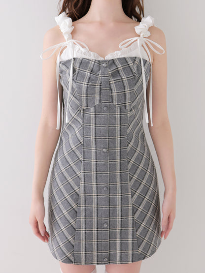 model：162cm　(size：F　color：Gray)