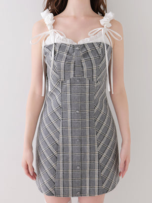 model：162cm　(size：F　color：Gray)