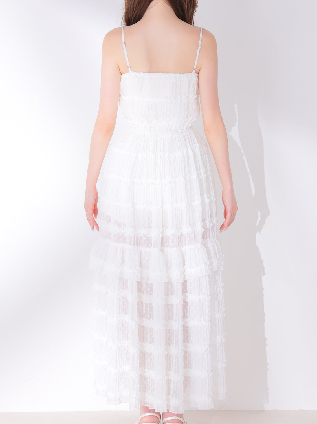 Romantic lace cami slit onepiece(eme11056) – M me eme