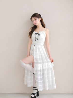 model：160cm　(size：F　color：White)