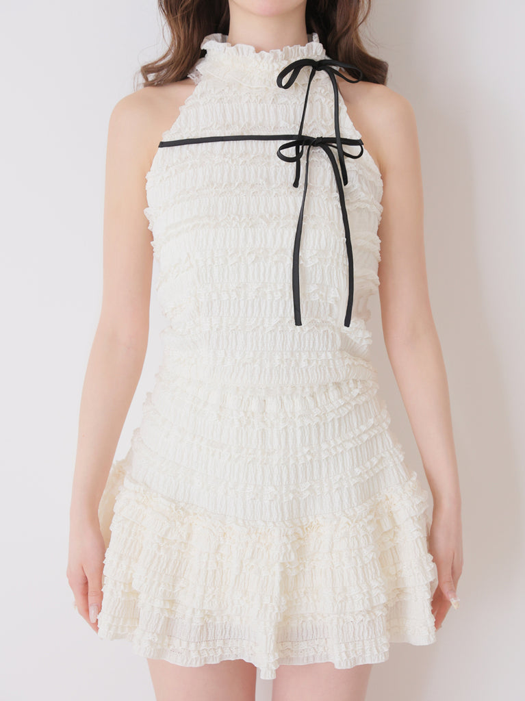 model：162cm　(size：F　color：Ivory)