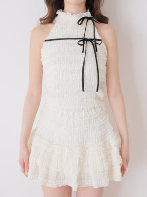 model：162cm　(size：F　color：Ivory)