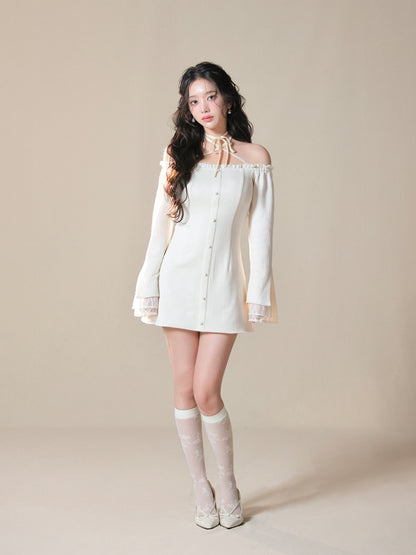 model：163cm　(size：F　color：Ivory)