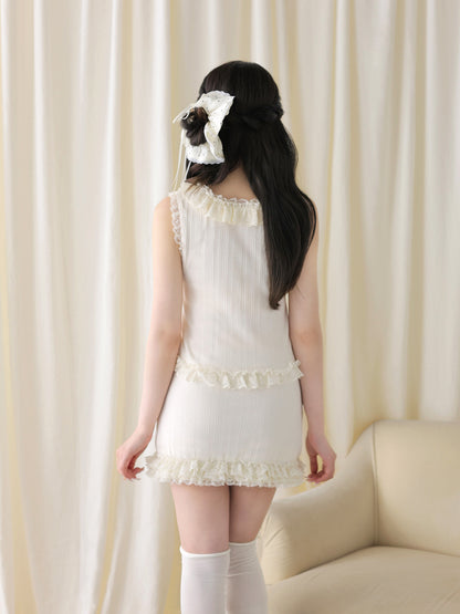 model：160cm　(size：F　color：Ivory)