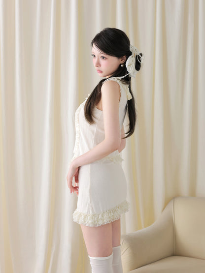 model：160cm　(size：F　color：Ivory)