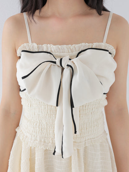 Piping ribbon chiffon flare setup(eme11063)