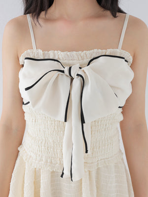 Piping ribbon chiffon flare setup(eme11063)