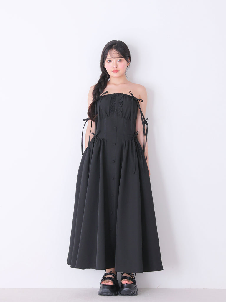 model：150cm　(size：F　color：Black)