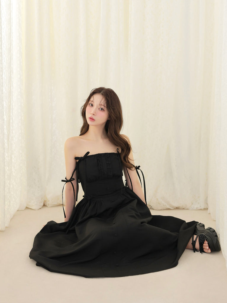 model：160cm　(size：F　color：Black)