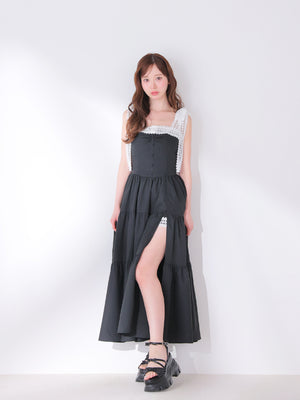 model：162cm　(size：F　color：Black)