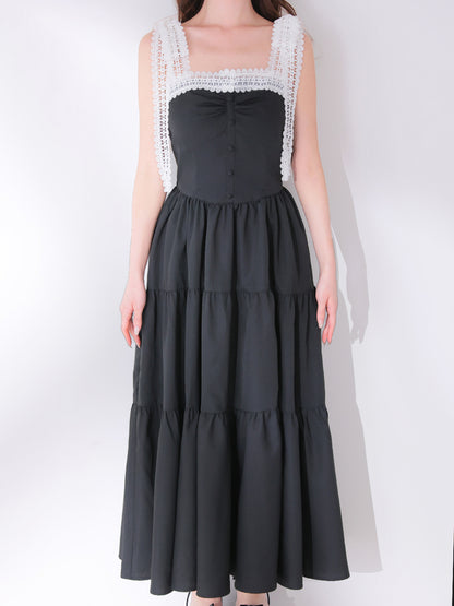 model：162cm　(size：F　color：Black)