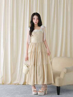 model：160cm　(size：F　color：Ivory)