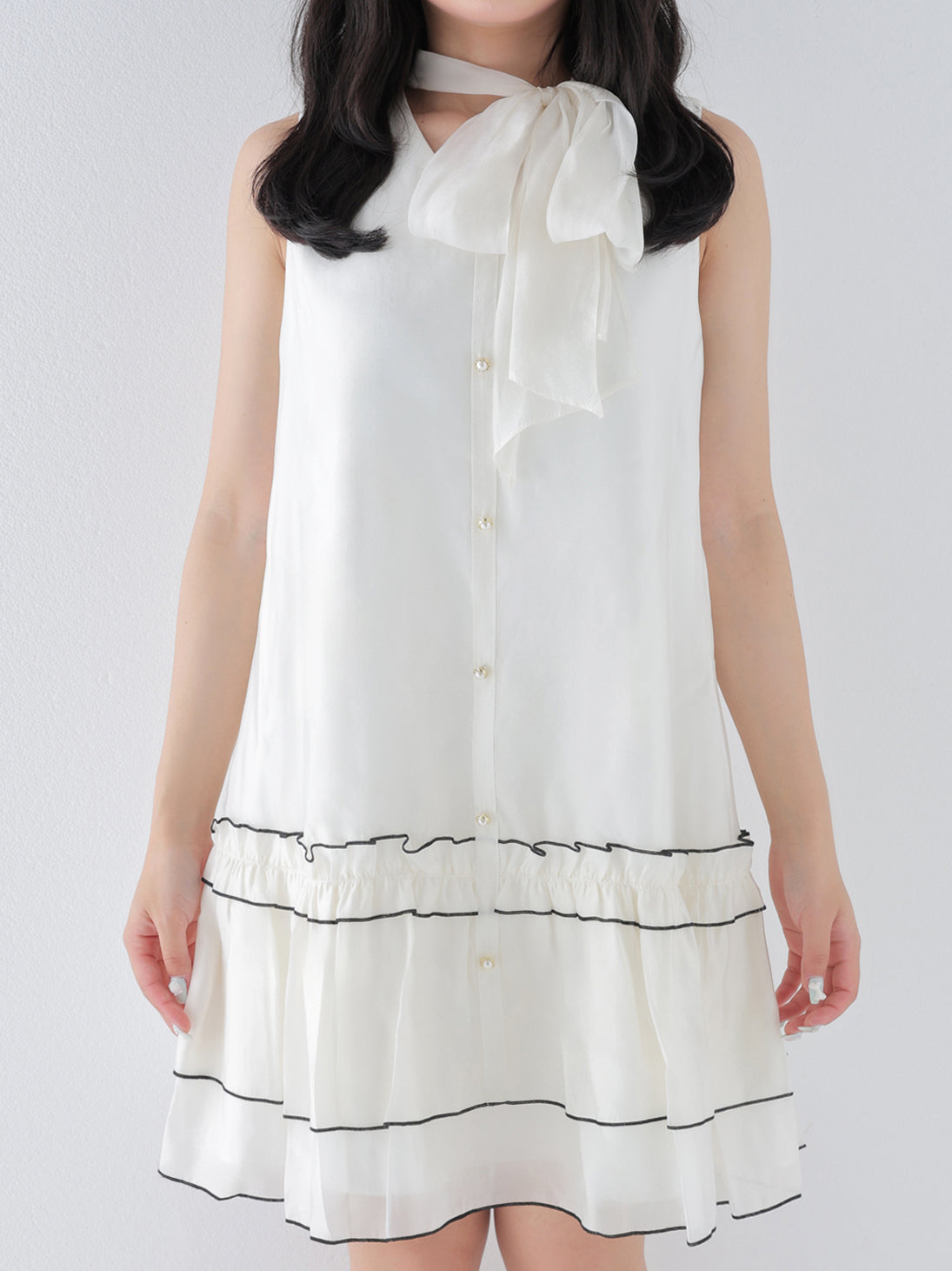 model：150cm　(size：F　color：White)