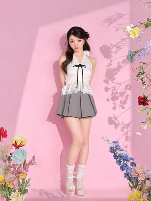 model：160cm　(size：F　color：Gray)