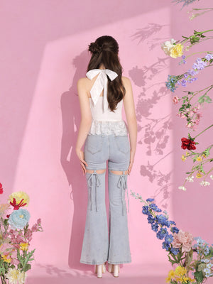 model：160cm　(size：S　color：Ice blue)
