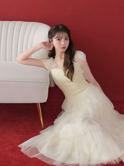 model：160cm　(size：F　color：Ivory)