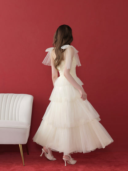 model：160cm　(size：F　color：Ivory)