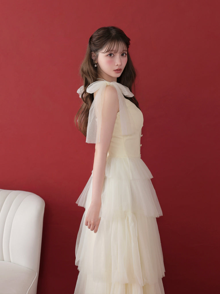 model：160cm　(size：F　color：Ivory)