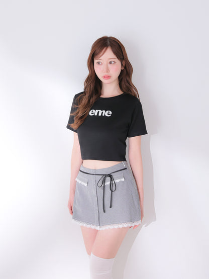 model：162cm　(size：F　color：Black)
