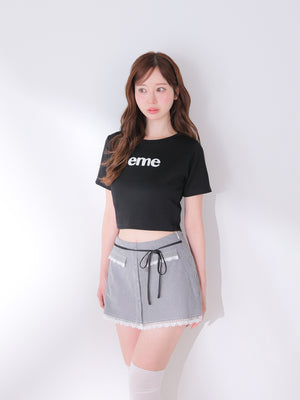 model：162cm　(size：F　color：Black)