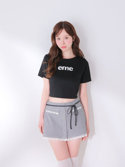 model：162cm　(size：F　color：Black)