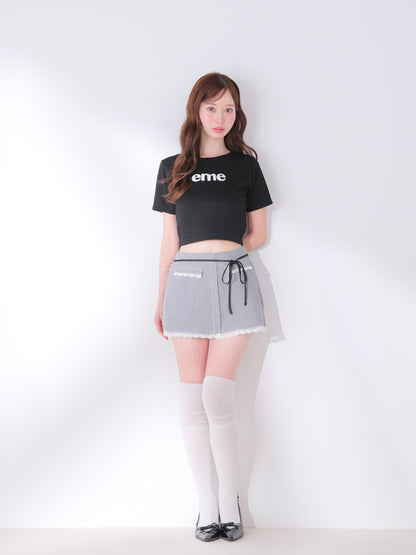 model：162cm　(size：F　color：Black)