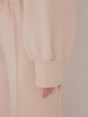 Smooth double knit bare ensemble(eme11078)