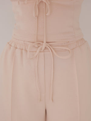 Smooth double knit pants(eme11079)