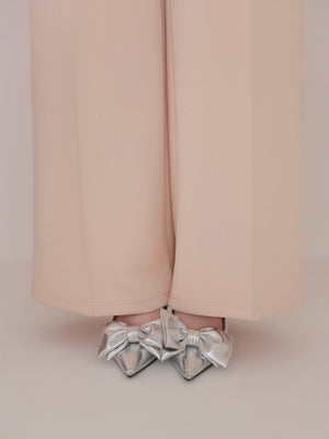 Smooth double knit pants(eme11079)