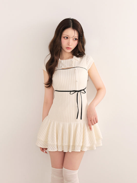 model：160cm　(size：F　color：Ivory)