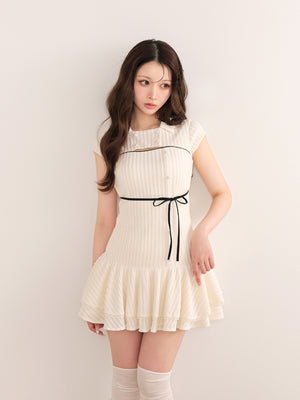 model：160cm　(size：F　color：Ivory)