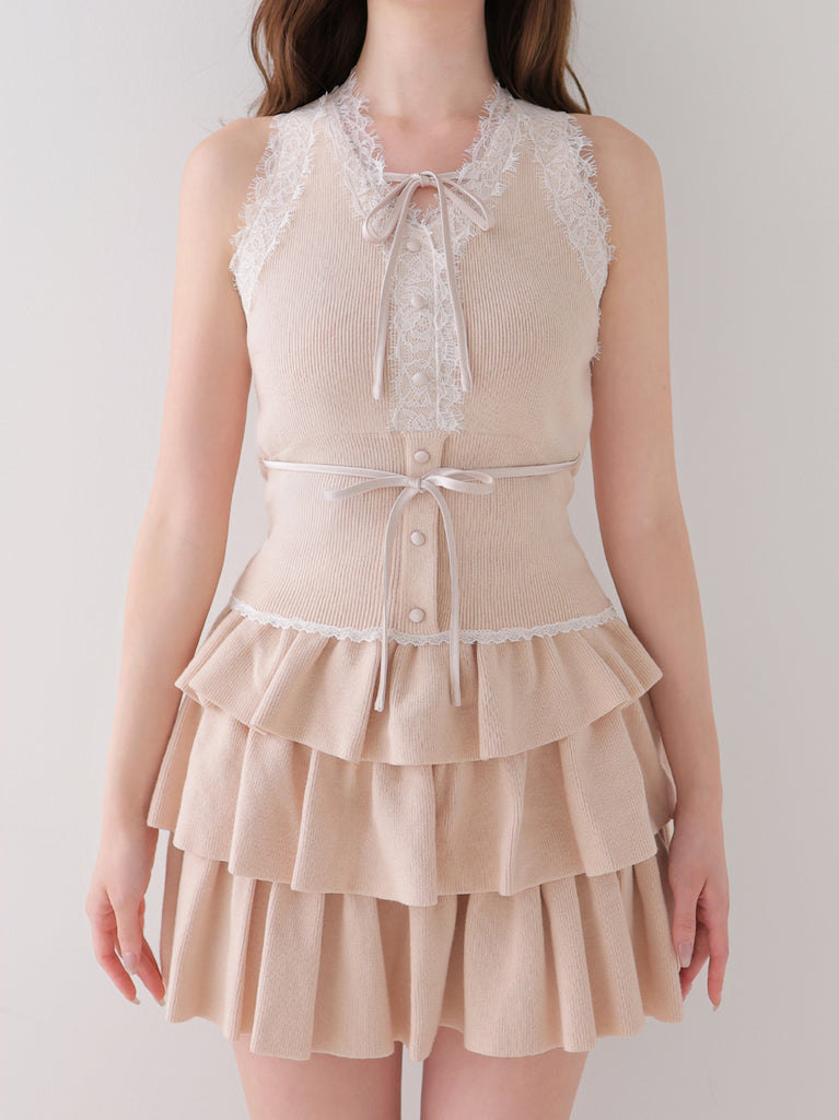 model：162cm　(size：F　color：Pink)