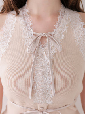 【Pre Order】Ribbon lace fit line setup(eme11083)