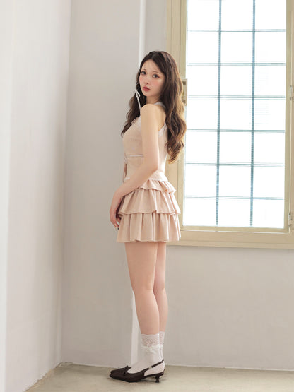 model：160cm　(size：F　color：Pink)