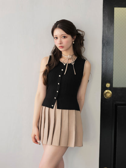 Rose brooch piping knit setup(eme11084)