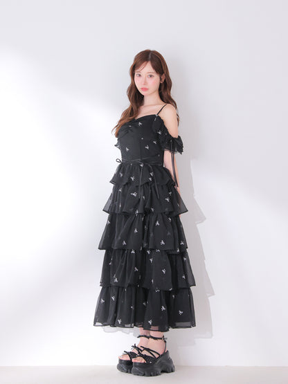 model：162cm　(size：F　color：Black)