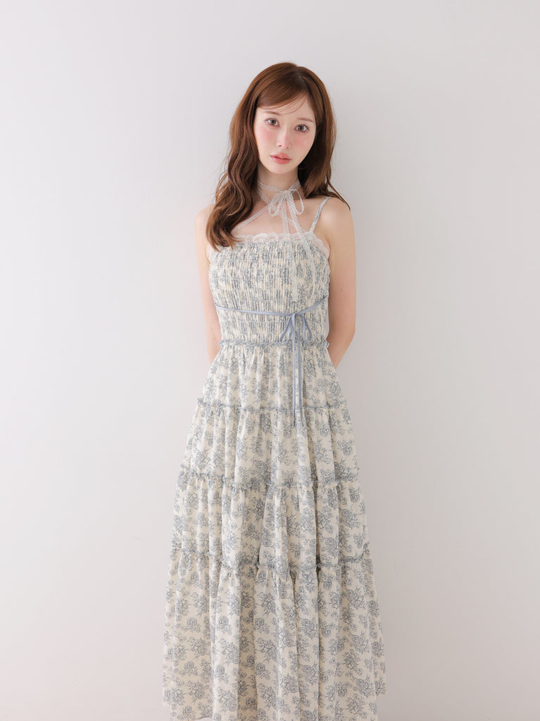 model：162cm　(size：F　color：Blue)