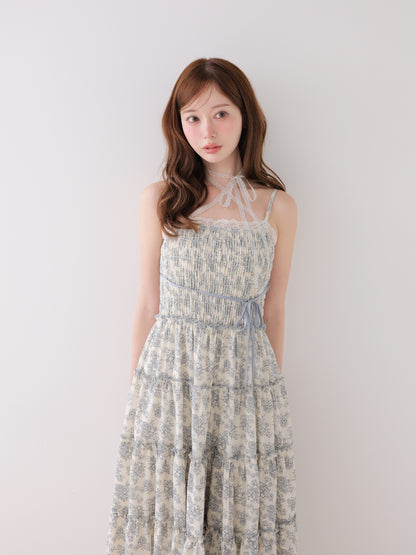 model：162cm　(size：F　color：Blue)