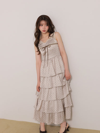 model：160cm　(size：F　color：Beige)
