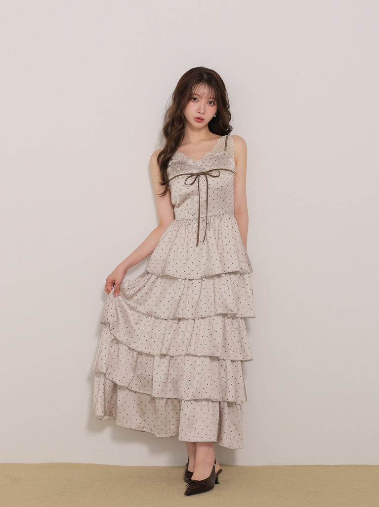 model：160cm　(size：F　color：Beige)