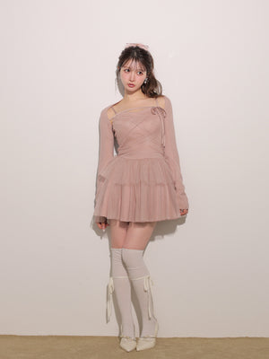 model：160cm　(size：F　color：Pink)