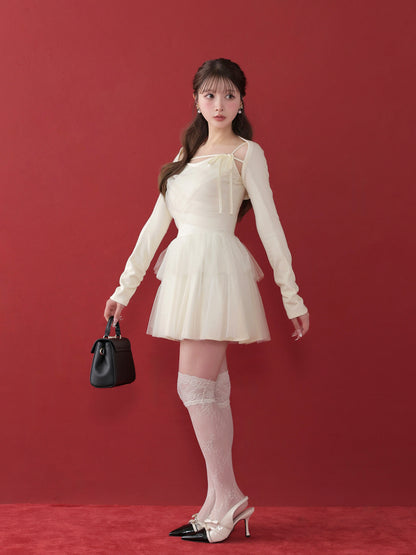 model：160cm　(size：F　color：Ivory)