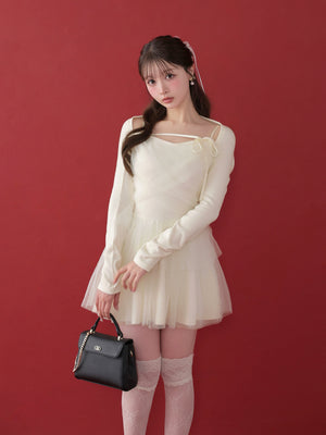 model：160cm　(size：F　color：Ivory)