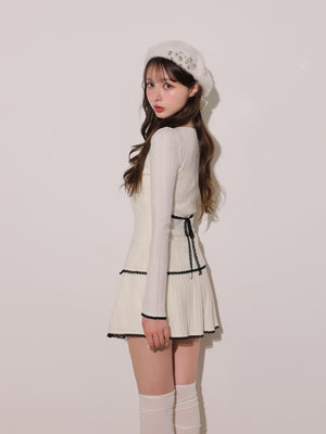 model：160cm　(size：F　color：Ivory)