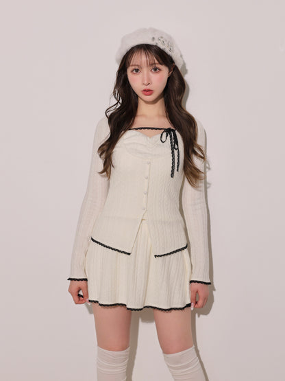 model：160cm　(size：F　color：Ivory)